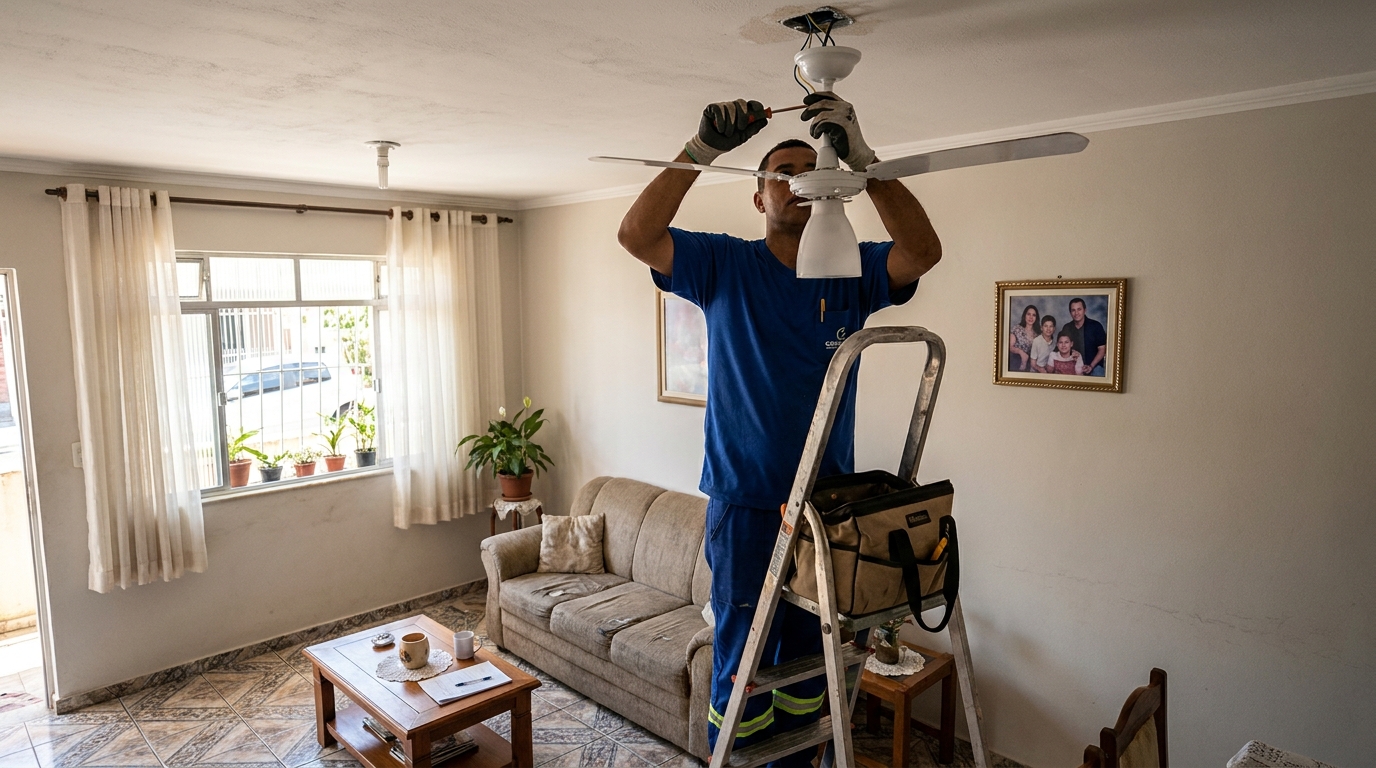 Instalação de controle em Maringá‑PR